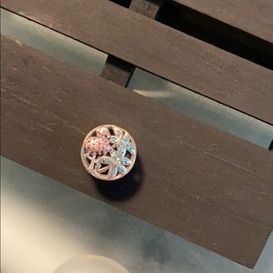 Flamingo tropical pandora charm
